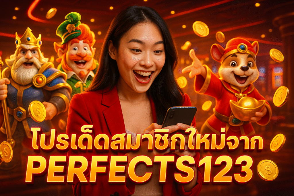 โปรเด็ดสมาชิกใหม่จาก PERFECTS123