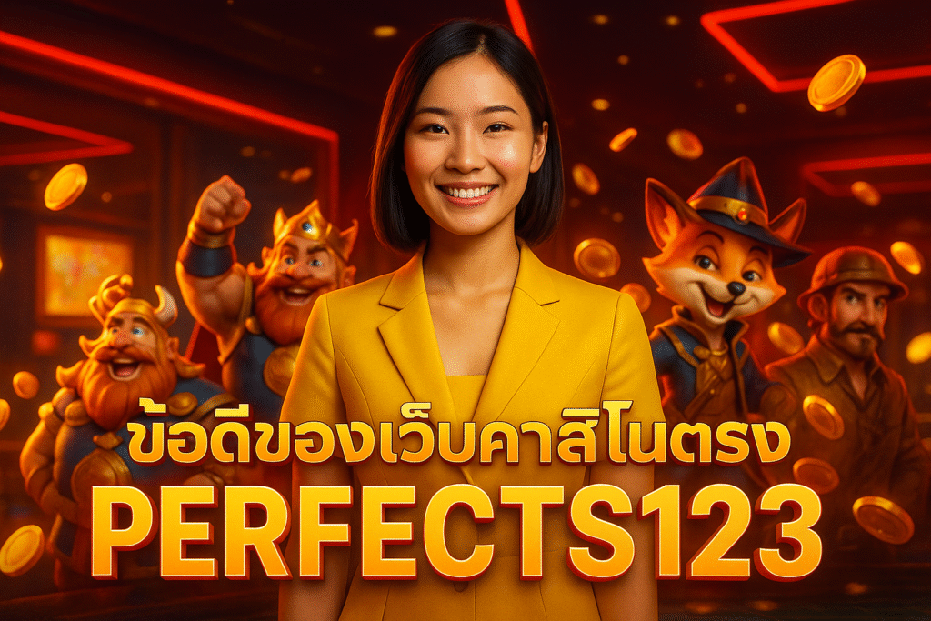 ข้อดีของเว็บคาสิโนตรง PERFECTS123