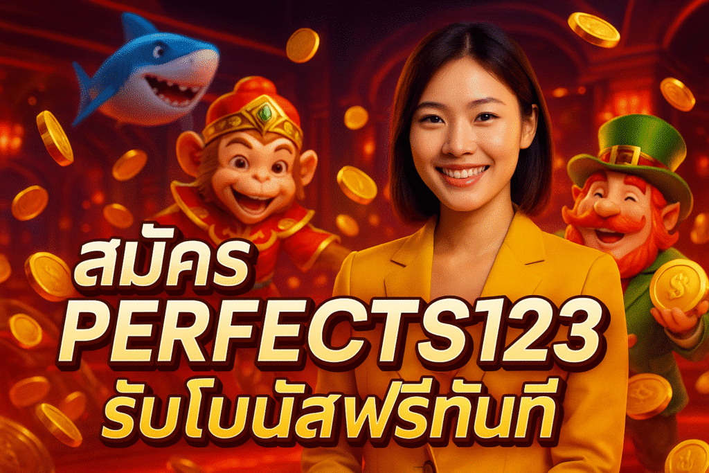 สมัคร PERFECTS123 รับโบนัสฟรีทันที